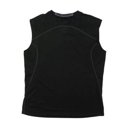 Black Solid Active Tank