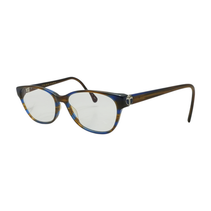 Brown Odessa Oval Prescription Eyewear