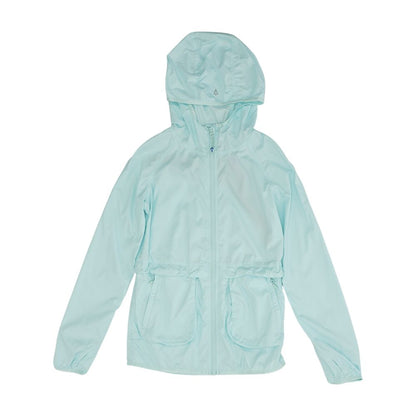 Blue Solid Active Jacket