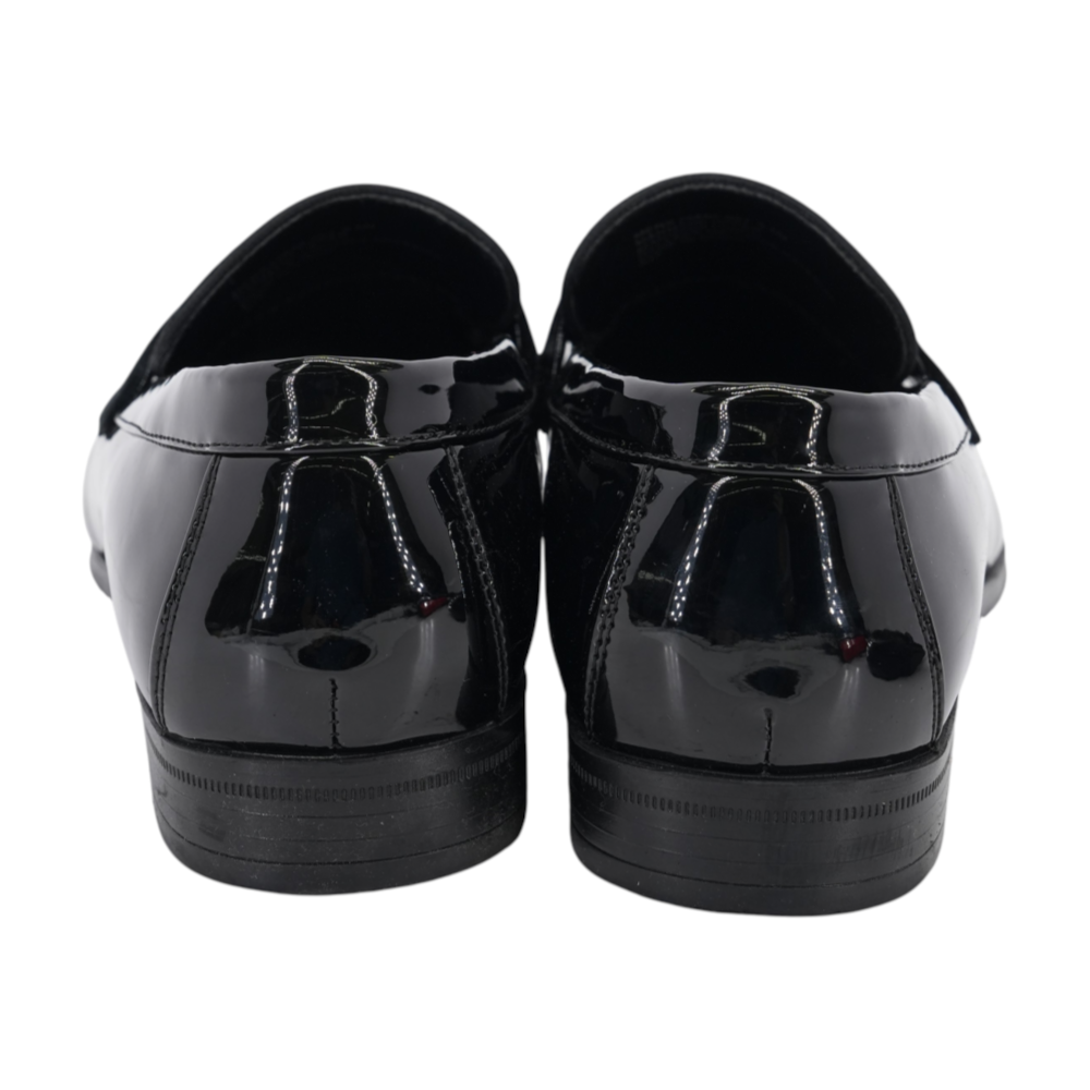 Black Slip-On Dress Shoes
