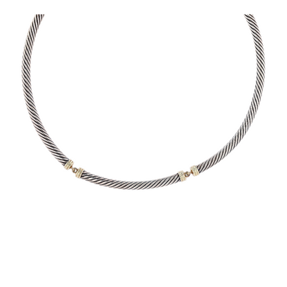 Sterling Silver Choker Necklace