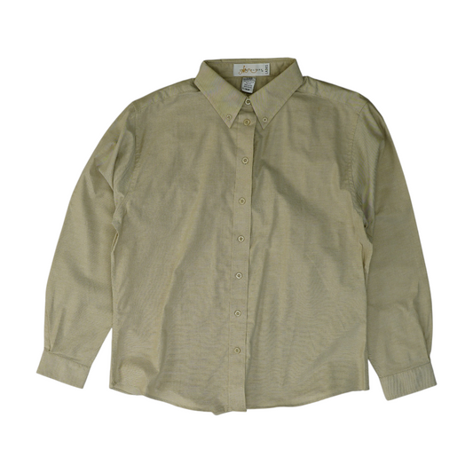 Beige Button Down