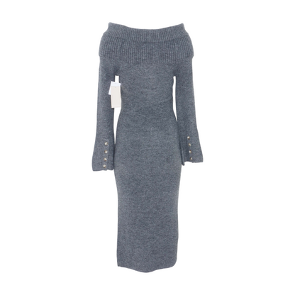 Gray Maxi Dress
