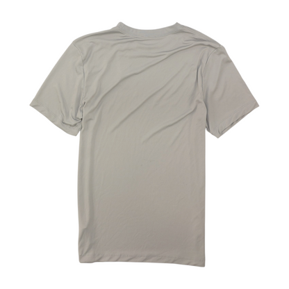Gray Solid Active T-Shirt
