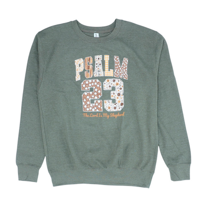 Green Solid Sweatshirt Pullover