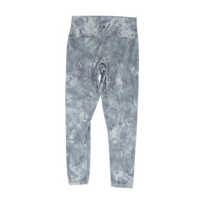 Gray Tie-Dye Active Leggings