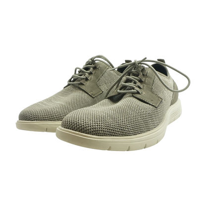 Gray Lace-Up Dress Shoes