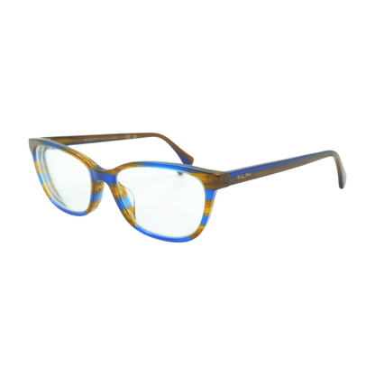 Brown RA 7133U Oval Prescription Eyewear