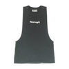 Black Solid Active Tank