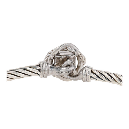 Sterling Silver Diamond Bangle Bracelet