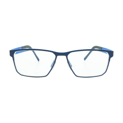 Blue Westhampton Square Prescription Eyewear