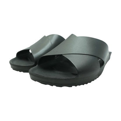 Black Flat Sandals