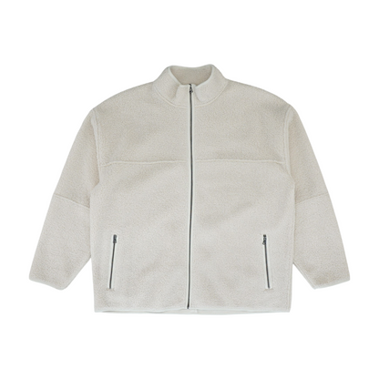 Beige Solid Jacket