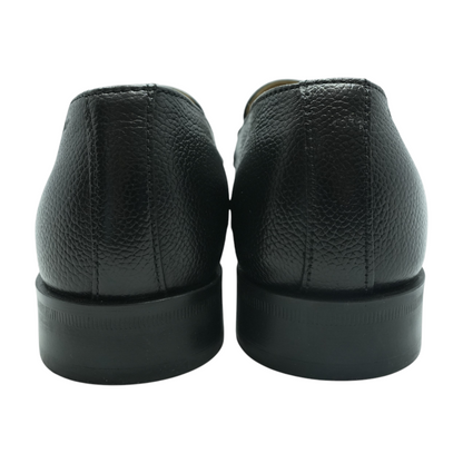 Black Slip-On Dress Shoes