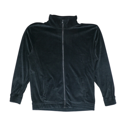 Black Solid Active Jacket