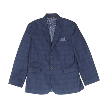 Navy Check Sport Coat