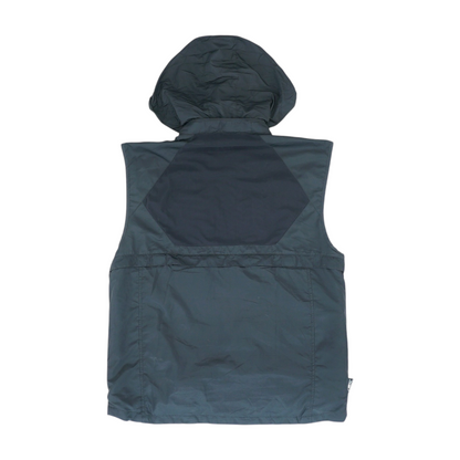 Black Solid Active Vest
