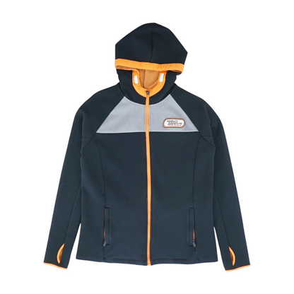 Black Color Block Jacket