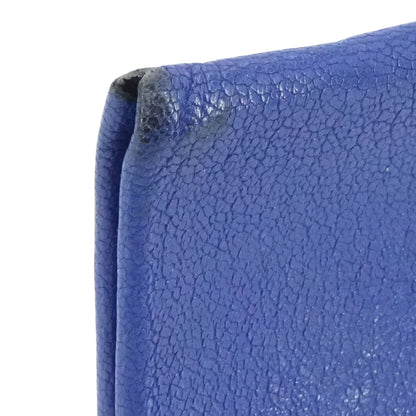 Navy Calvi Card Holder in Mysore Goatskin