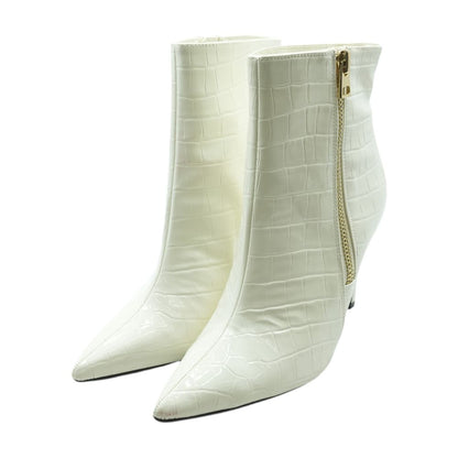 White Ankle Boots