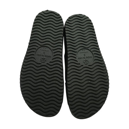 Black Casual Slide Sandals