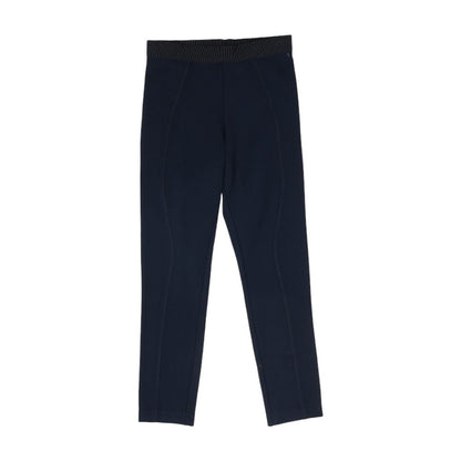 Navy Solid Leggings