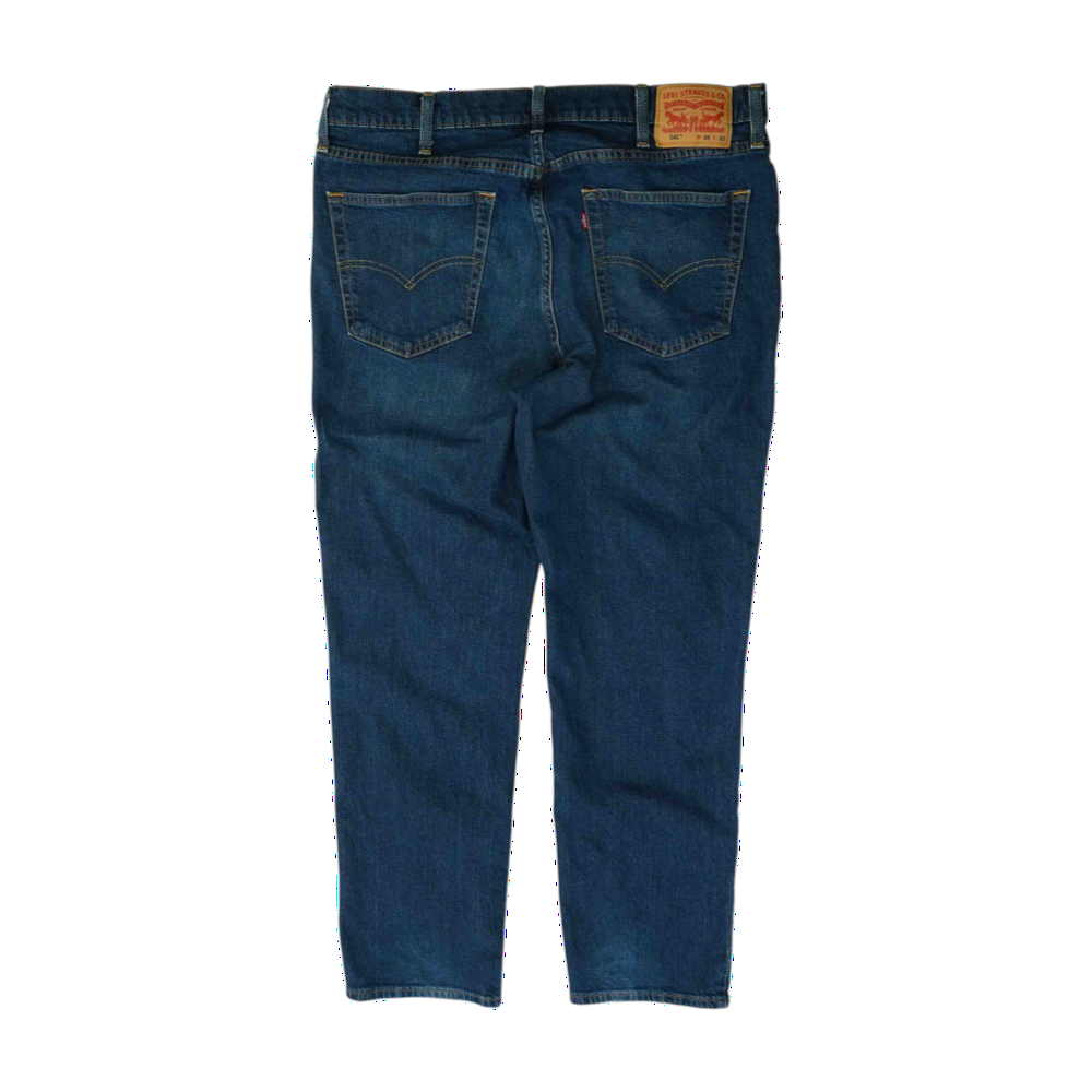 541 Navy Athletic Jeans