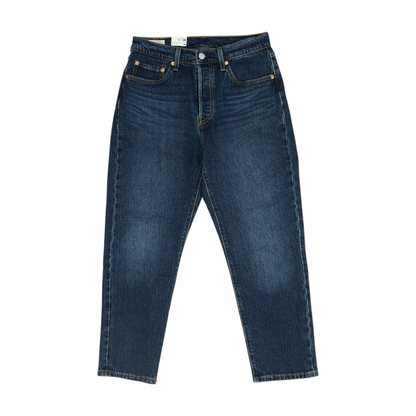 501 Navy Straight Jeans
