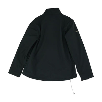 Black Solid Lightweight Jacket