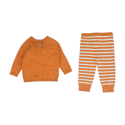 Orange Long Sleeve Set