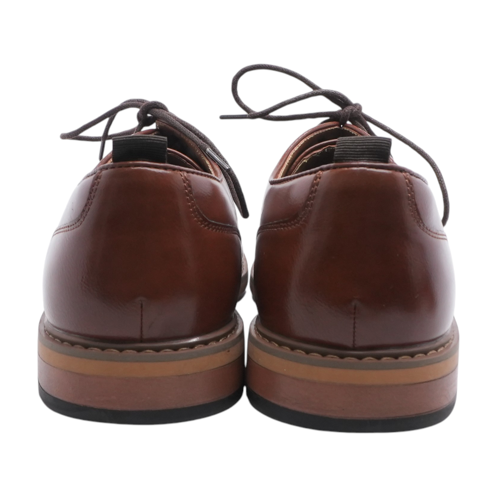 Brown Lace-Up Dress Shoes