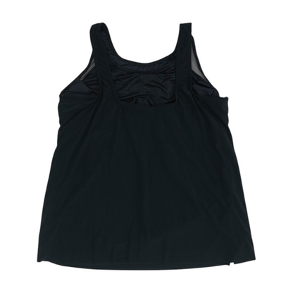 Black Plus Swim Top