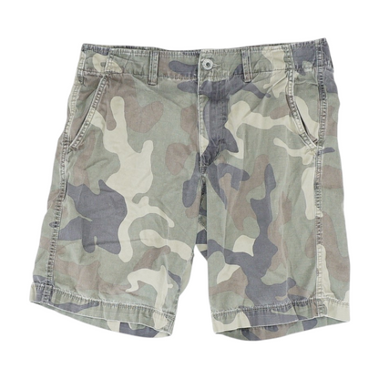 Green Camo Chino Shorts