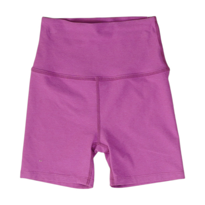 Magenta Solid Active Shorts