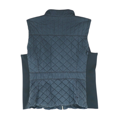 Black Solid Active Vest