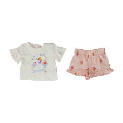 White Print Set