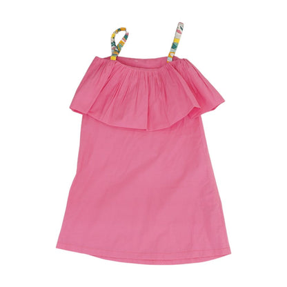 Pink Solid Dress