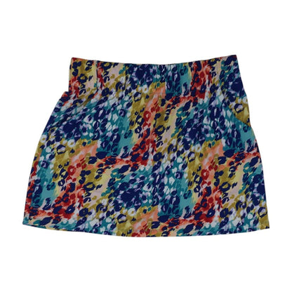 Multi Colored Mini Skirt