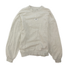 Gray Solid Sweatshirt Pullover