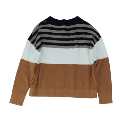 Multi Striped Crewneck Sweater