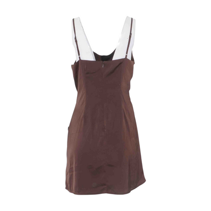 Brown Mini Dress