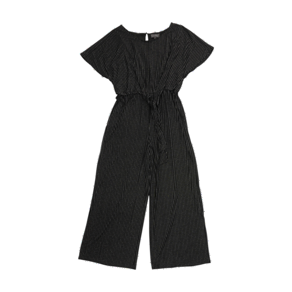 luxology Black Striped Jumpsuit – Image 1