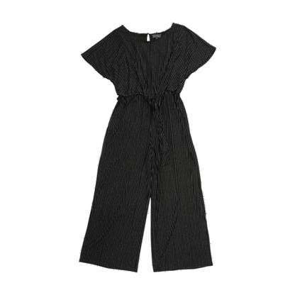luxology Black Striped Jumpsuit – Image 1