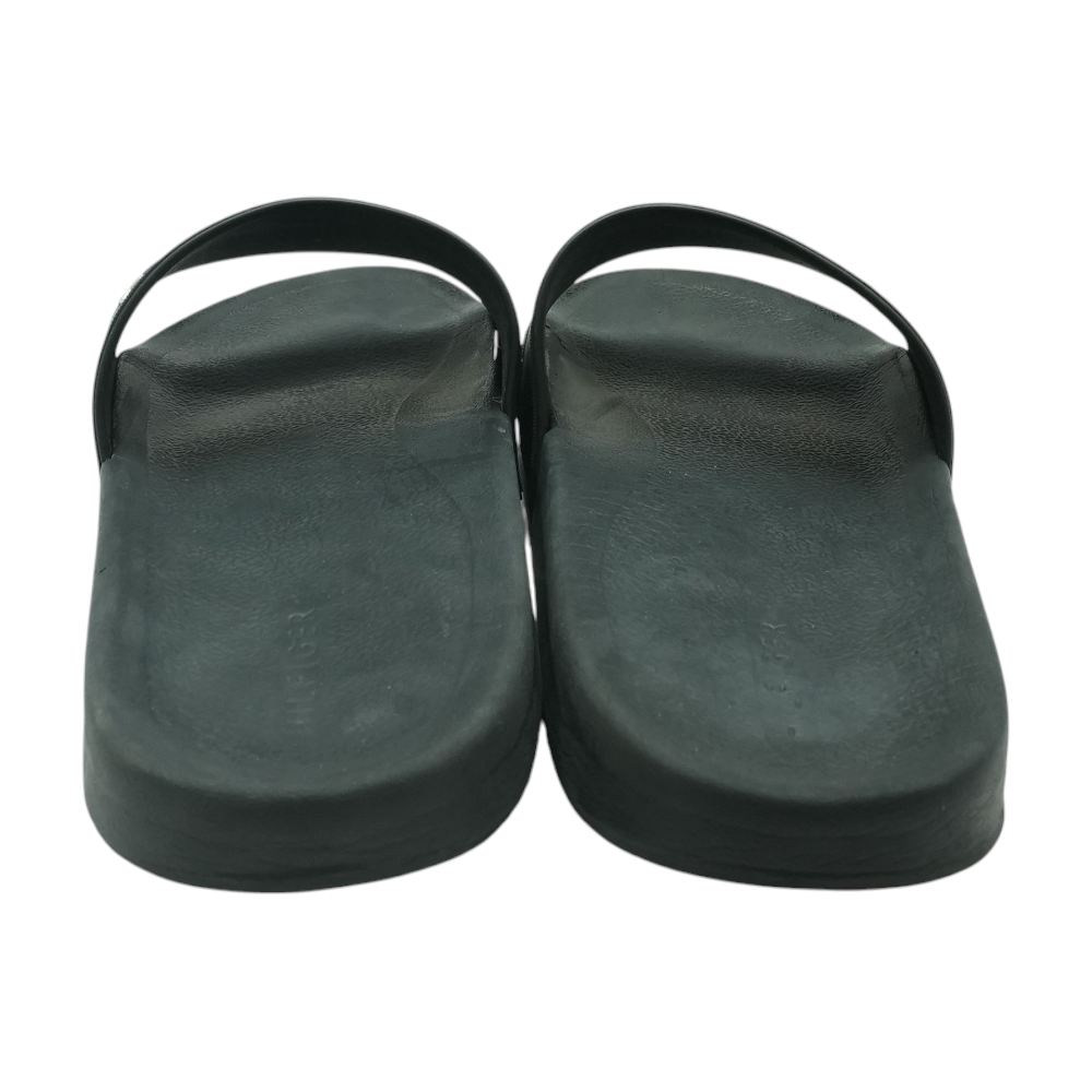 Black Sport Slide Sandals