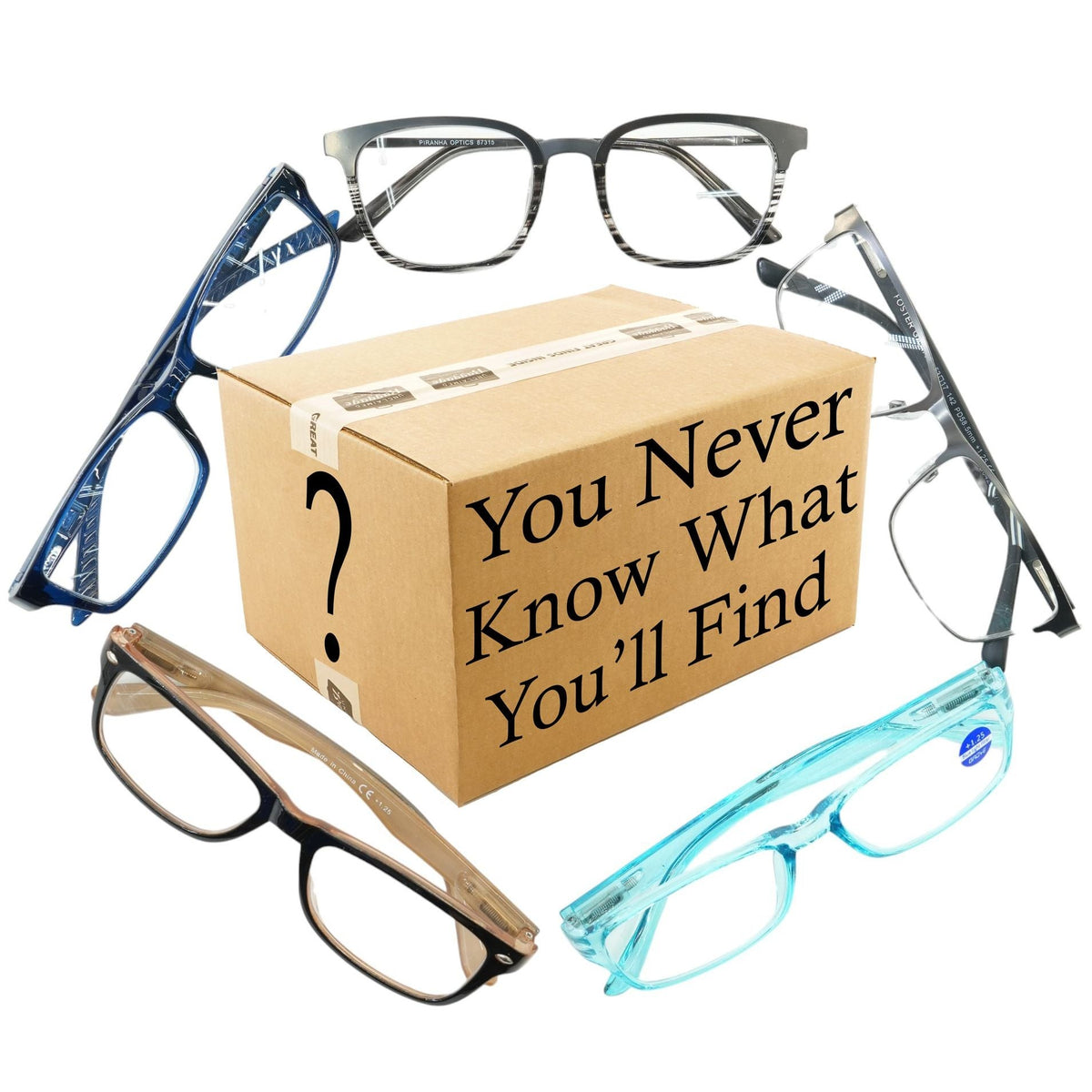 Men's Reading Glasses Mystery Box