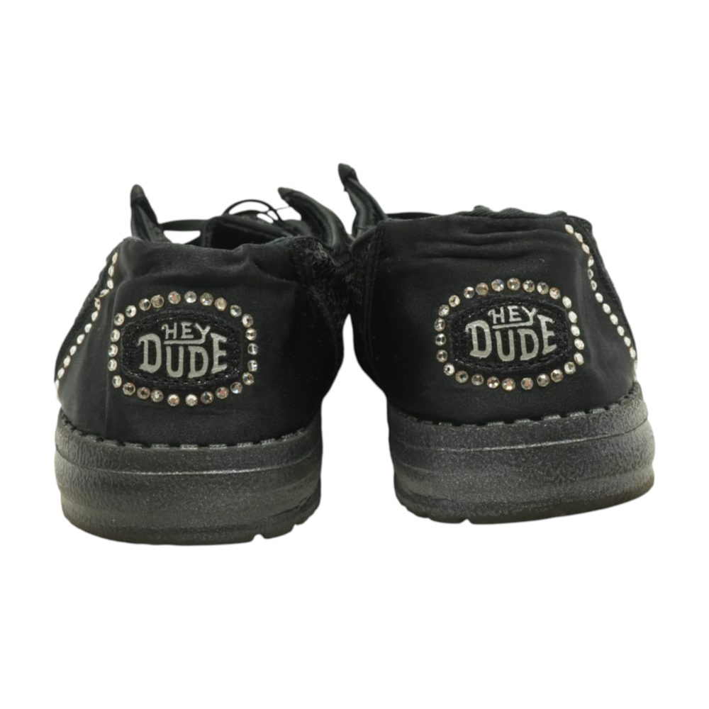 Hey Dude Black Slip-On Flats – Image 3
