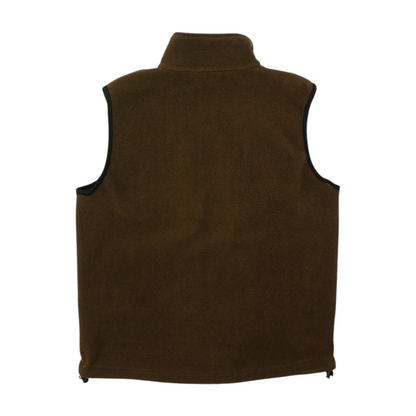 Brown Solid Vest