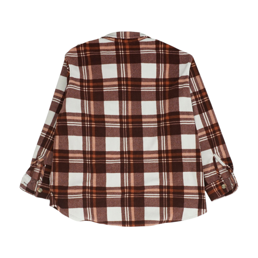 Maroon Plaid Jacket