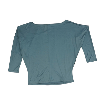 Blue Color Block Blouse