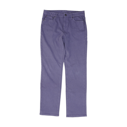 Purple Straight Jeans